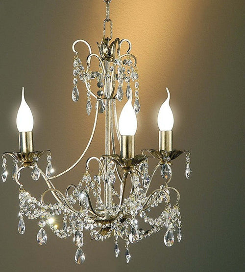 Lampadario-classico-Flami-illuminazione-IRIDE-3980-3F-E14-LED-metallo-cristallo-sospensione