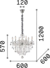 Lampadario-Classico-Florian-Metallo-Cristallo-Cromo-6-Luci-E14