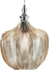 Lampadario-classico-Gea-Luce-CLEOFE-S10-E27-LED-vetro-ocra-lampada-sospensione