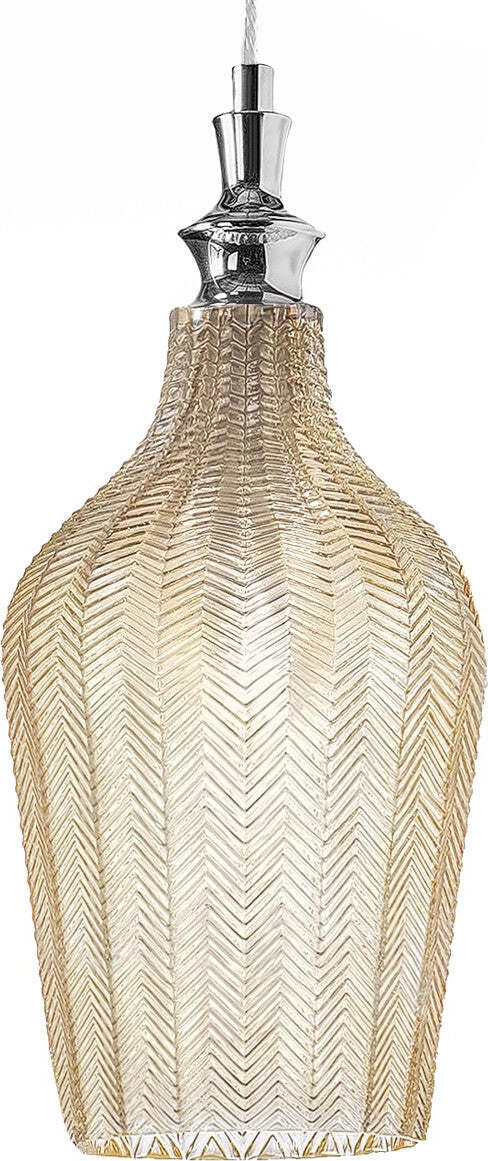 Lampadario-classico-Gea-Luce-CLEOFE-S12-E27-LED-vetro-ocra-lampada-sospensione