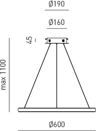 Lampadario-classico-Gea-Luce-IOLE-S1-ORO-28W-LED-alluminio-sospensione