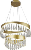 Lampadario-Classico-Gioiello-Acciaio-Oro-Vetro-Led-53W-4000K