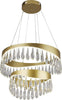 Lampadario-Classico-Gioiello-Acciaio-Oro-Vetro-Led-53W-4000K