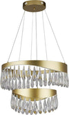 Lampadario-Classico-Gioiello-Acciaio-Oro-Vetro-Led-53W-4000K
