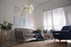 Lampadario-Classico-Gioiello-Acciaio-Oro-Vetro-Led-53W-4000K