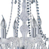 Lampadario-Classico-Hale-Acciaio-Cromo-Vetro-Trasparente-8-Luci-E14