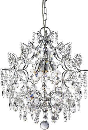 Lampadario-Classico-Harrietta-Acciaio-Cromo-Vetro-3-Luci-E14