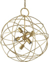 Lampadario-classico-IDEAL-LUX-KONSE-SP6-156026-E27-LED-60CM-metallo-oro-scuro-sospensione-tonda-classica-multiluce-interno