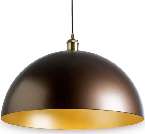 Lampadario-classico-Illuminando-CUPOLA-E27-LED-metallo-monoemissione-sospensione