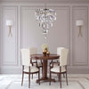 Lampadario-Classico-Impero-Acciaio-Cromo-Vetro-5-Luci-E14