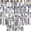 Lampadario-Classico-Impero-Acciaio-Cromo-Vetro-5-Luci-E14