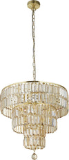 Lampadario-Classico-Impero-Acciaio-Ottone-Vetro-5-Luci-E14