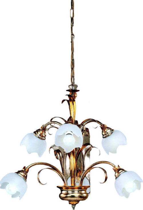 Lampadario-Classico-In-Ferro-Argento-Mecca-6-Luci-Alcidi