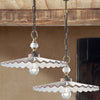 Lampadario-Classico-L'Aquila-Metallo-E-Ceramica-Nero-Sfumato-Rame-1-Luce-E27