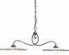 Lampadario-Classico-L'Aquila-Metallo-E-Ceramica-Nero-Sfumato-Rame-2-Luci-E27