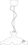 Lampadario-Classico-Lecco-Metallo-Ceramica-Argento-Decorato-1-Luce-E27