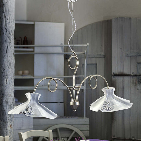 Lampadario-Classico-Lecco-Metallo-E-Ceramica-Argento-Decorato-2-Luci-E27