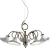 Lampadario-Classico-Lecco-Metallo-E-Ceramica-Argento-Decorato-5-Luci-E14