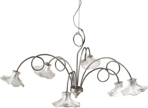 Lampadario-Classico-Lecco-Metallo-E-Ceramica-Argento-Decorato-6-Luci-E14