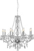 Lampadario-Classico-Mariateresa-Vetro-Trasparente-Policarbonato-Cromo-8-Luci-E14
