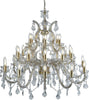 Lampadario-Classico-Marie-Therese-Acciaio-Adjustable-Vetro-30-Luci-E14