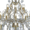 Lampadario-Classico-Marie-Therese-Acciaio-Adjustable-Vetro-30-Luci-E14