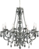 Lampadario-Classico-Marie-Therese-Acciaio-Cromo-Vetro-8-Luci-E14