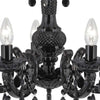 Lampadario-Classico-Marie-Therese-Vetro-Nero-Policarbonato-5-Luci-E14