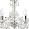 Lampadario-Classico-Marie-Therese-Vetro-Trasparente-Policarbonato-5-Luci-E14