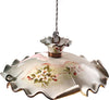 Lampadario-Classico-Milano-Metallo-E-Ceramica-Nero-Sfumato-Rame-35Cm-1-Luce-E27