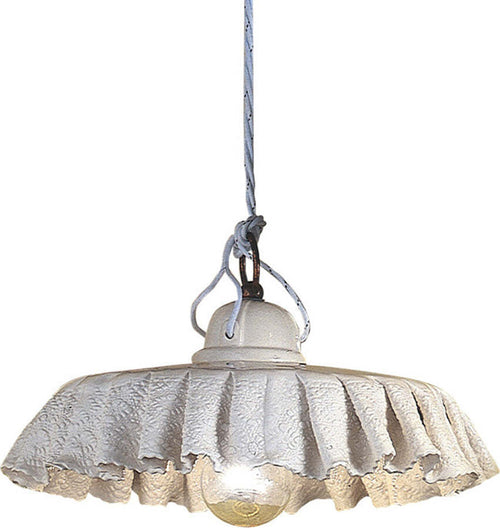 Lampadario-Classico-Modena-Metallo-E-Ceramica-Nero-Sfumato-Rame-32Cm-1-Luce-E27