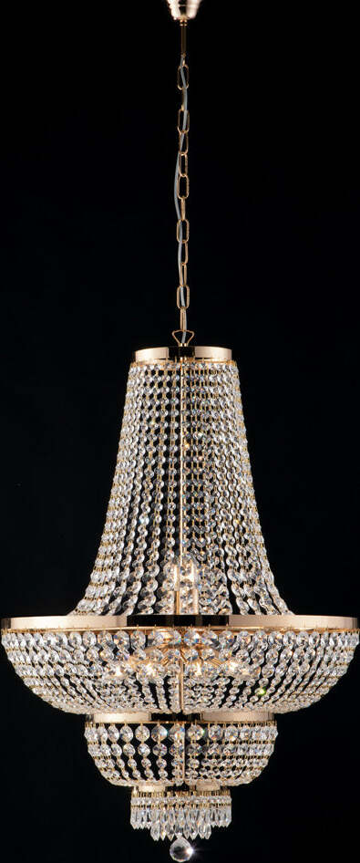 Lampadario-Classico-Mozart-Oro-10-Luci-E14
