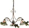 Lampadario-Classico-Napoli-Metallo-E-Ceramica-Nero-Sfumato-Rame-3-Luci-E14