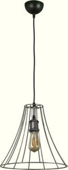 Lampadario-classico-Padana-Lampadari-BASKET-1114-S1-E27-LED-metallo-sospensione