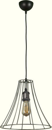 Lampadario-classico-Padana-Lampadari-BASKET-1114-S1-E27-LED-metallo-sospensione