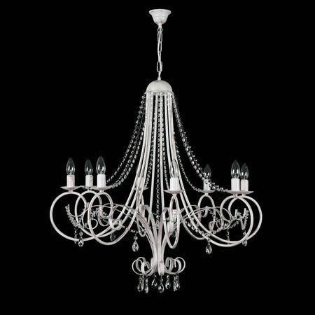 Lampadario-classico-Padana-Lampadari-LORD-KRISS-1107-8-E14-LED-cristallo-metallo-sospensione