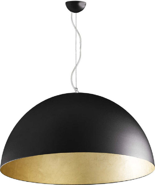 Lampadario-classico-Padana-Lampadari-ROMA-1060-SP3-E27-LED-alluminio-nero-foglia-sospensione