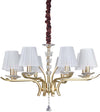 Lampadario-Classico-Pegaso-Metallo-Ottone-8-Luci-E14