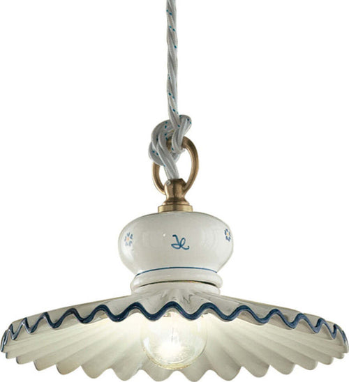 Lampadario-Classico-Roma-Ceramica-E-Ottone-Satinato-Decorato-23Cm-1-Luce-E27