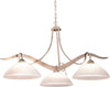 Lampadario-classico-rustico-Due-P-illuminazione-YOKE-2712-S3-E27-LED-avorio-vetro-sospensione-lampada-soffitto