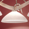 Lampadario-classico-rustico-Due-P-illuminazione-YOKE-2712-S3-E27-LED-avorio-vetro-sospensione-lampada-soffitto