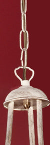 Lampadario-classico-rustico-Due-P-illuminazione-YOKE-2712-S3-E27-LED-avorio-vetro-sospensione-lampada-soffitto