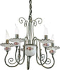 Lampadario-Classico-Sanremo-Metallo-E-Ceramica-Verde-Sfumato-Oro-5-Luci-E14