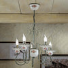 Lampadario-Classico-Sanremo-Metallo-E-Ceramica-Verde-Sfumato-Oro-5-Luci-E14