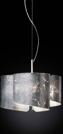 Lampadario-classico-Selene-illuminazione-PAPIRO-0370-3-033-006-E27-LED-vetro-sospensione