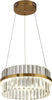 Lampadario-Classico-Sparta-Acciaio-Oro-Vetro-Trasparente-Led-19,64W-4000K