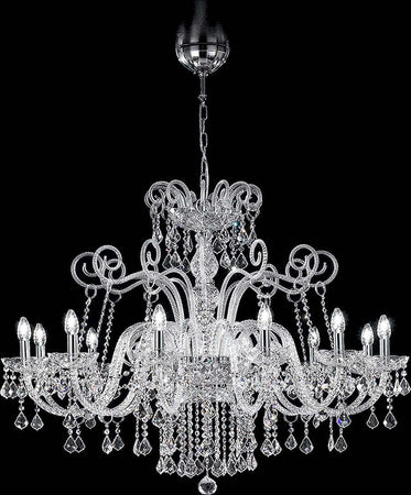 Lampadario-classico-Sylcom-DANDOLO-947-12-E14-LED-vetro-murano-sospensione