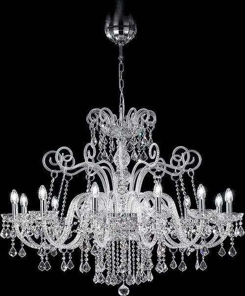 Lampadario-classico-Sylcom-DANDOLO-947-12-E14-LED-vetro-murano-sospensione