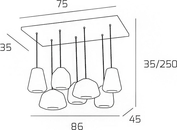 Lampadario-classico-Top-Light-DOUBLE-SKIN-1176OS-S7-R-E27-LED-lampada-soffitto