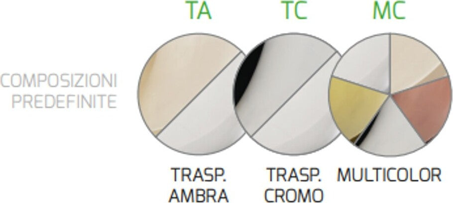 Lampadario-classico-Top-Light-FUTURE-1155-OS-S3-RP-TA-E27-LED-vetro-pirex-soffiato-lampada-soffitto